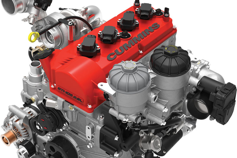 Cummins testing new E-85 medium-duty engine article image