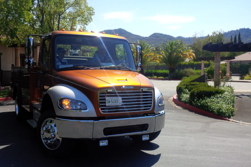 DRIVING A LITTLE FREIGHTLINER article image