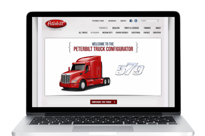 Peterbilt launches Model 579 configurator article image