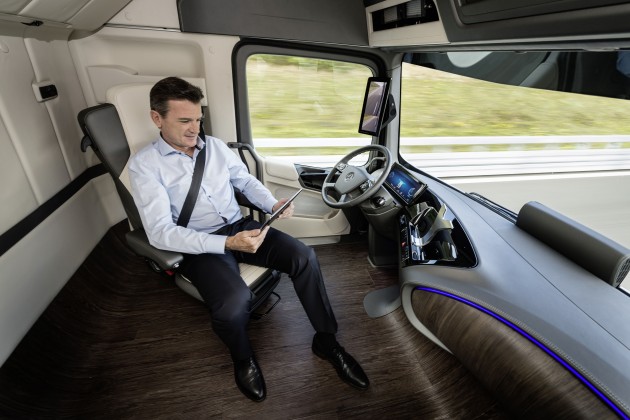Mercedes-Benz Future Truck 2025 alternate text for this image