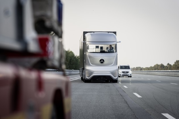 Mercedes-Benz Future Truck 2025 alternate text for this image