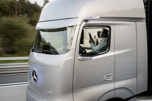 Mercedes-Benz Future Truck 2025 alternate text for this image