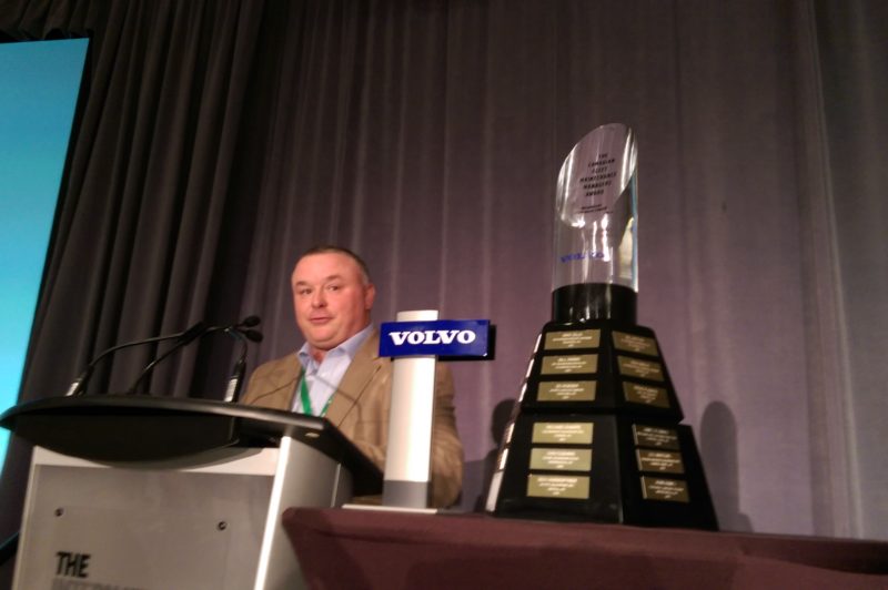 Armour’s Gaudet awarded at CFMS, 19 years after his father article image