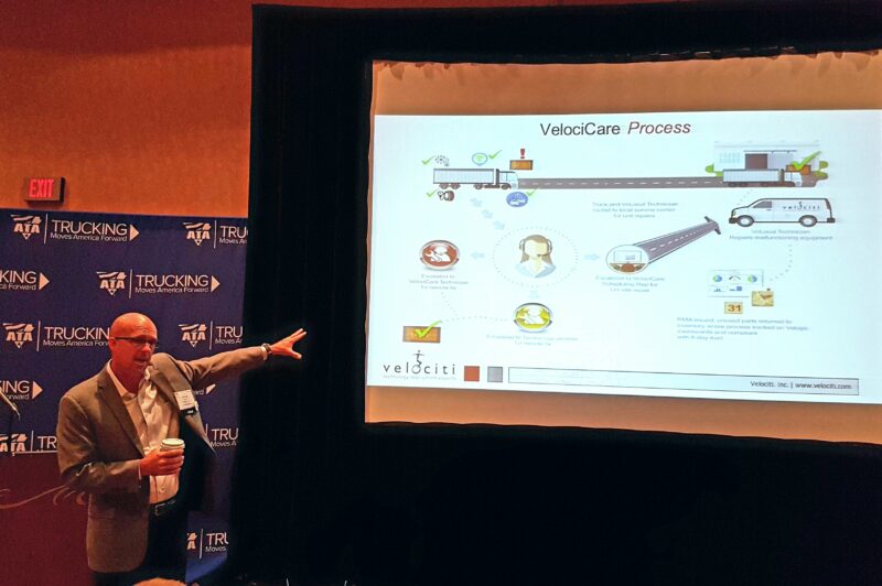 Velociti looks to uncomplicate 'tsunami' of on-board technology in trucking industry article image