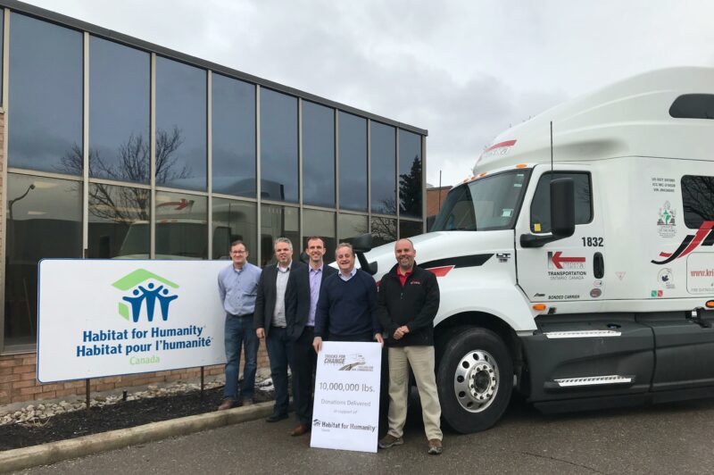 Trucks for Change moves 10M lbs for Habitat for Humanity article image