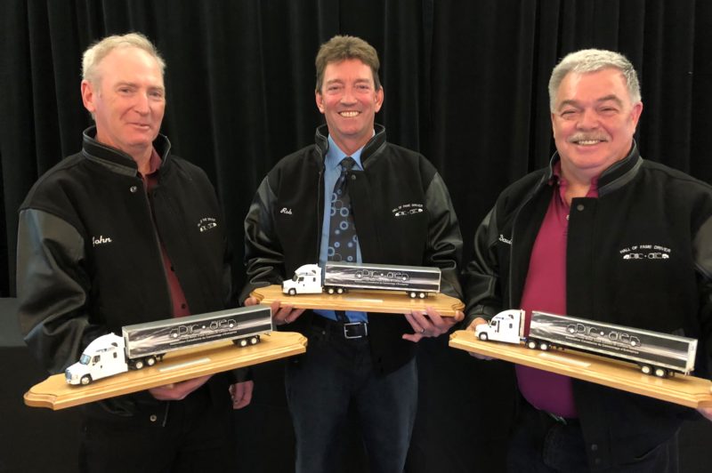 Three private fleet drivers inducted to Hall of Fame article image