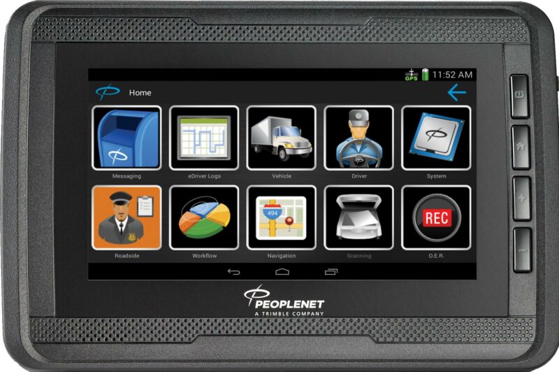 PeopleNet unveils new fixed-mount display article image