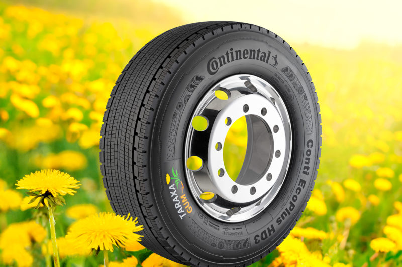 Continental experiments with dandelion truck tires article image