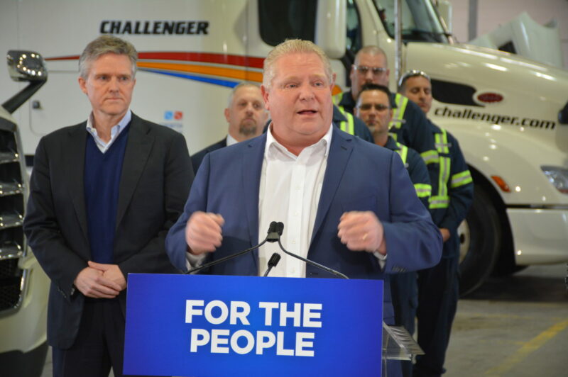 Carbon tax threatens trucking jobs, says Ontario premier article image