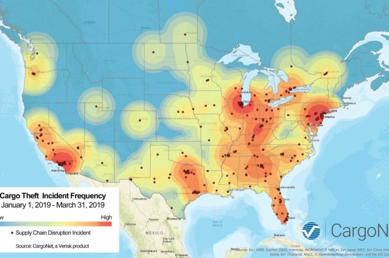 Cargo thefts declined in Q1 article image