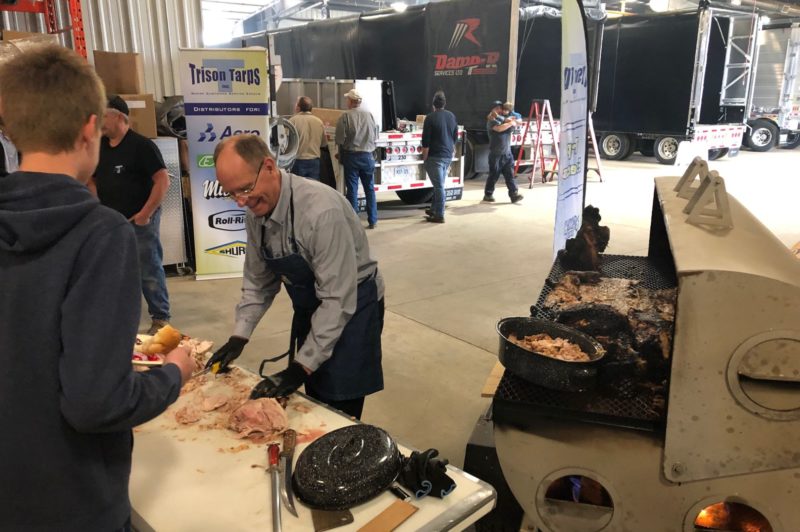 Trison Tarps hosts sixth annual pig roast article image
