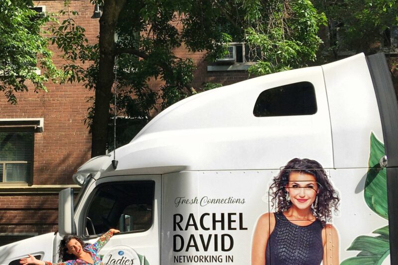 Specially-wrapped Ladies' Lunch truck a hit article image