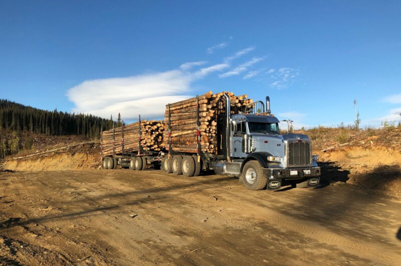 logging trailers