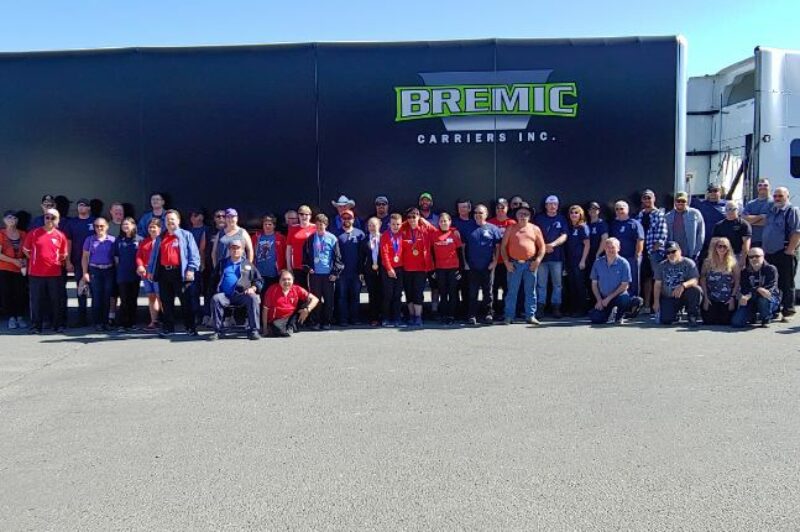 Truck Convoy for Special Olympics