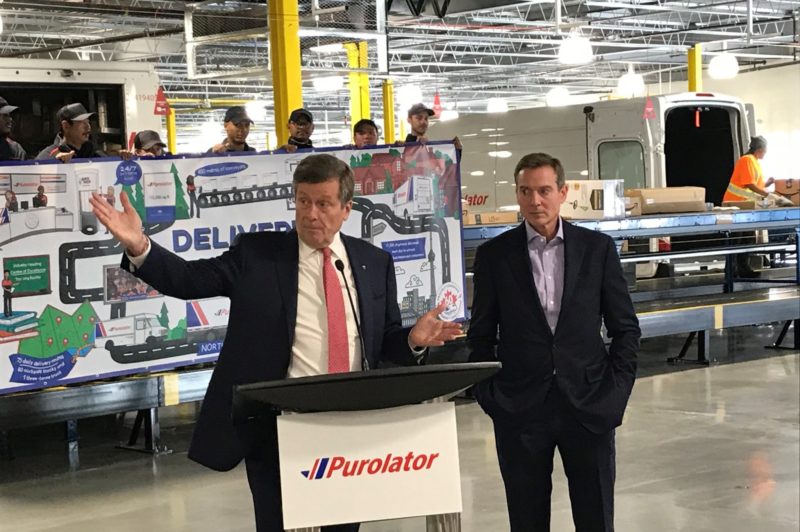 Purolator opens state-of-the-art Toronto facility article image