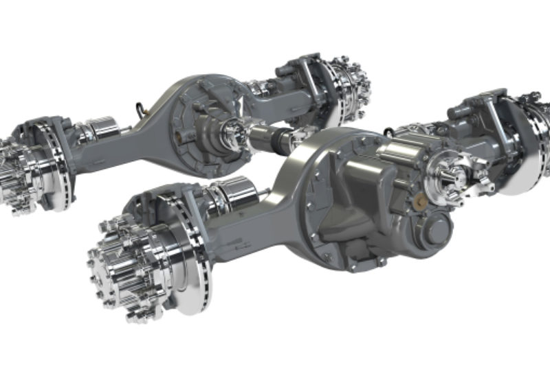 Dana unveils axles, tire management article image