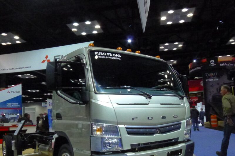 Mitsubishi Fuso goes with gasoline article image