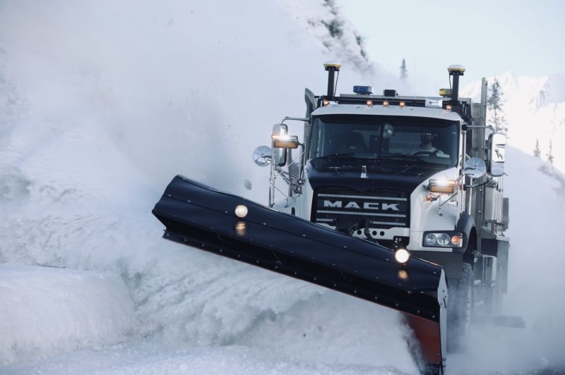 Precise plowing in Alaska being guided by GPS article image