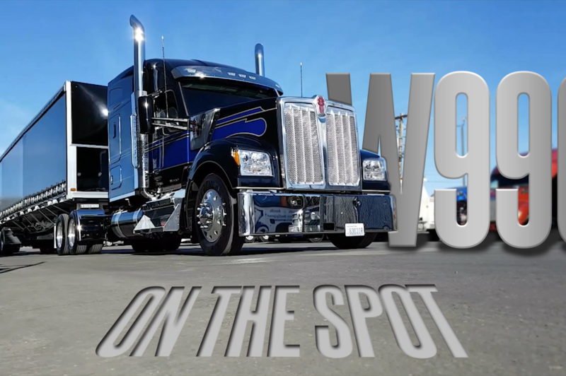 On the Spot with the Kenworth W990 article image