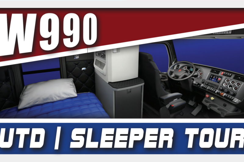 Kenworth W990: Tour the Cab & Driver Studio article image
