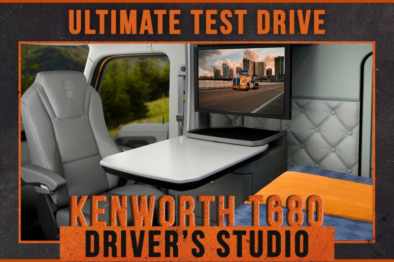 Tour the Kenworth T680 Driver's Studio article image