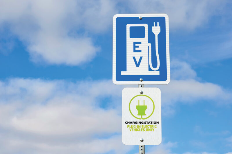 Charging sign