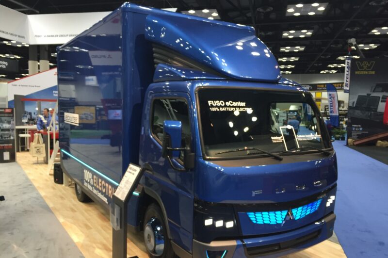 Fuso bringing electric Class 4 to market article image