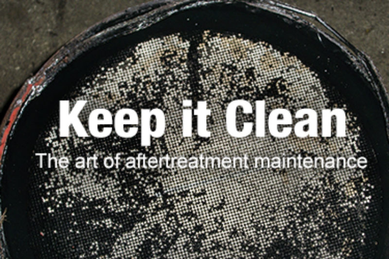 Keep it Clean -- The art of aftertreatment maintenance article image