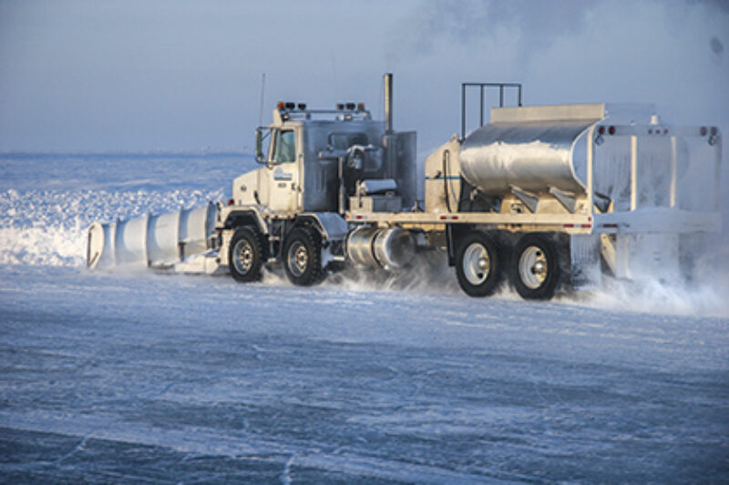 IN PRINT -- On Thick Ice: Inside the real world of ice road trucking article image