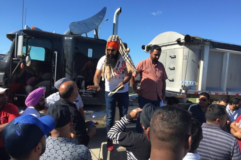 Gravel haulers protest axle weight crackdown article image