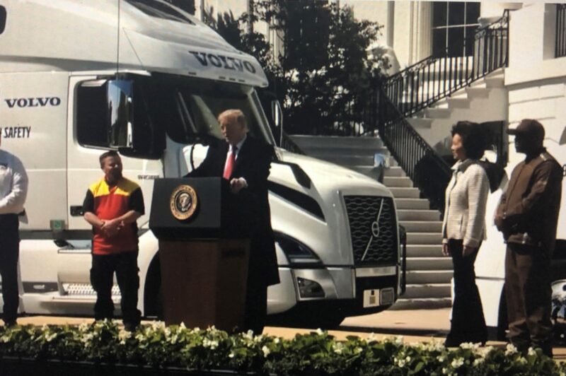 Trump calls truckers ‘foot soldiers’ article image