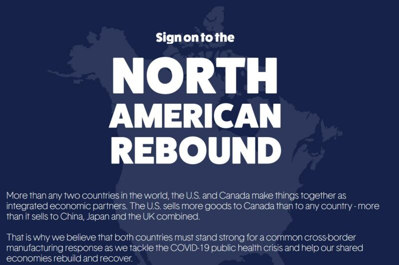 Business groups want Canada, U.S. to collaborate on Covid-19 response article image