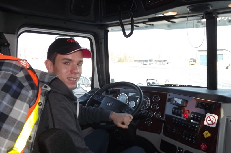CFTR truck driver trainee