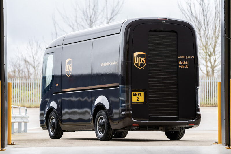 UPS electric truck