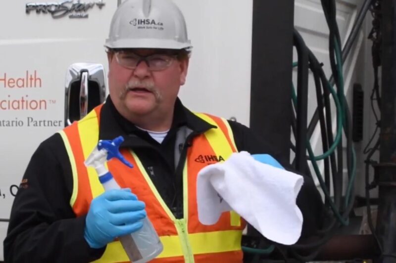 IHSA truck cleaning instruction video