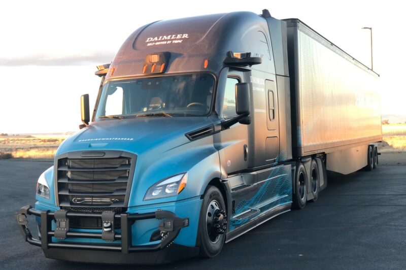 Daimler autonomous truck