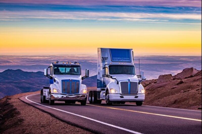 Paccar electric trucks summit Pikes Peak article image