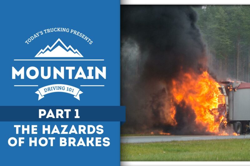 Mountain Driving 101: How truck brakes work, and how they overheat article image