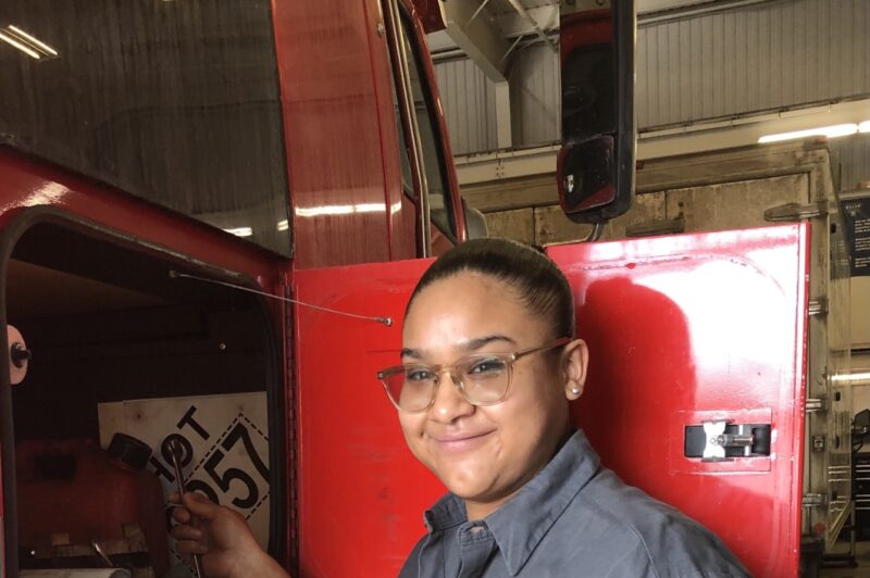 female mechanic