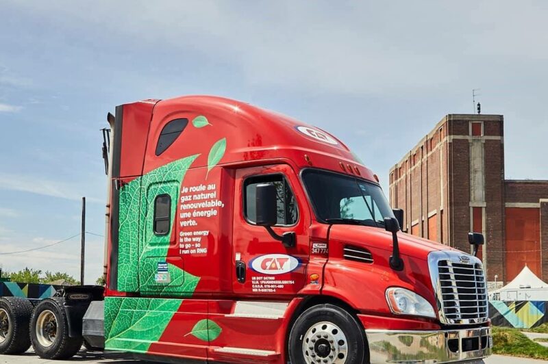 Seven C.A.T. natural gas trucks destroyed in fire article image