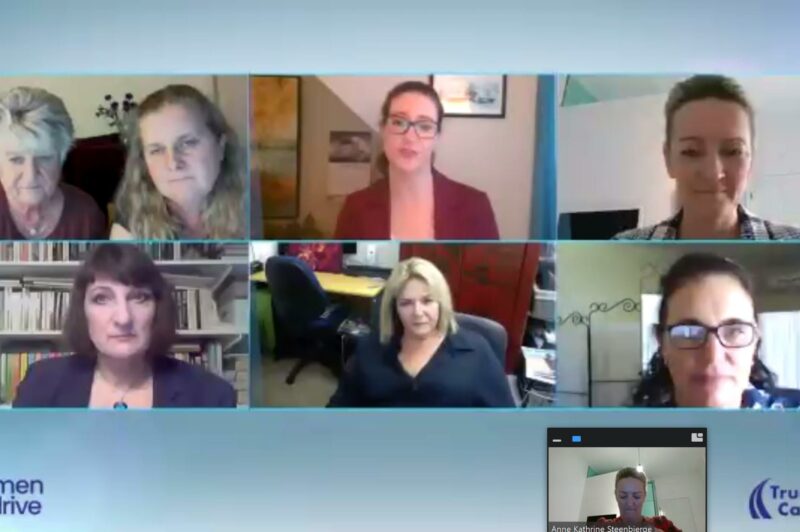 Women with Drive panel