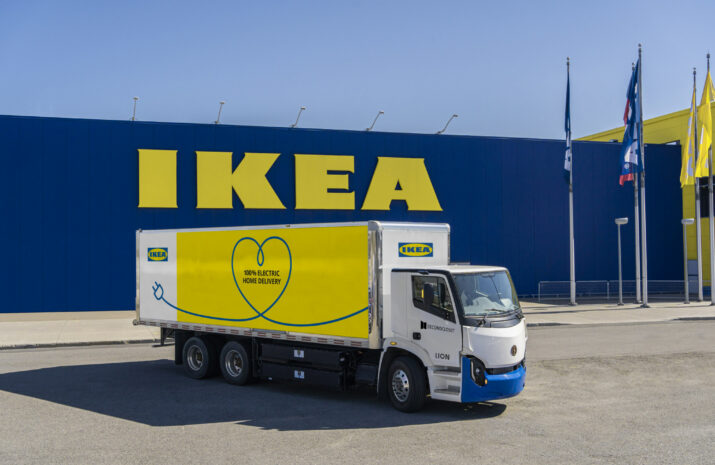 Ikea electric trucks