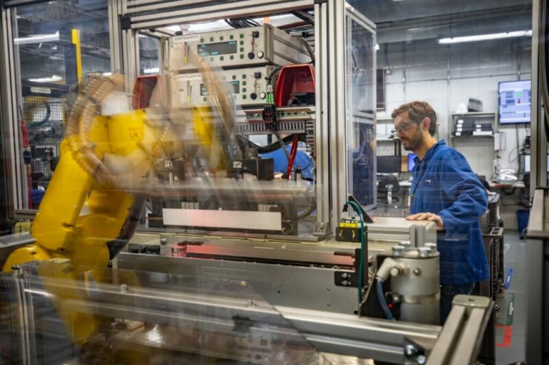 Battery manufacturing