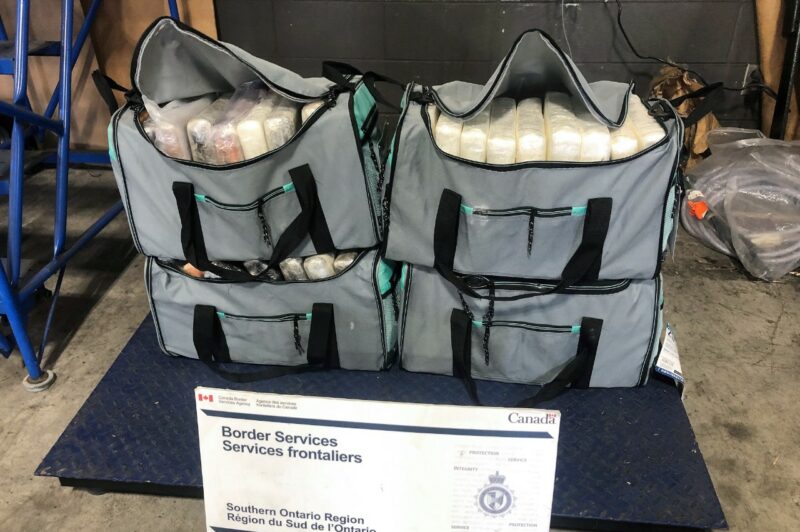 CBSA seizes cocaine worth $14M from truck article image
