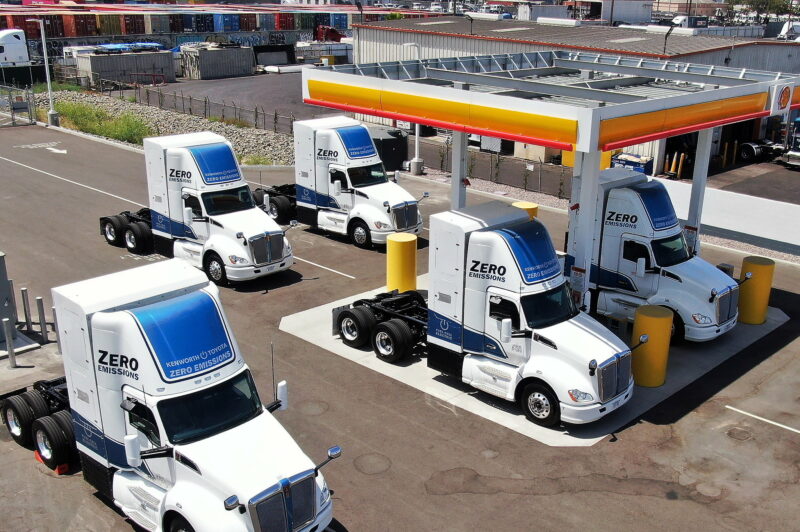 Kenworth zero-emission vehicle