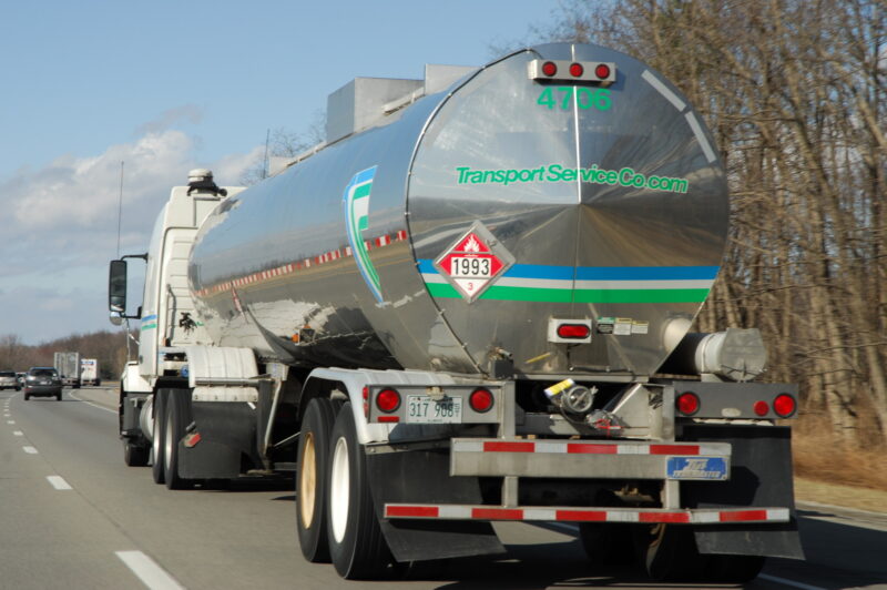 dangerous goods tanker