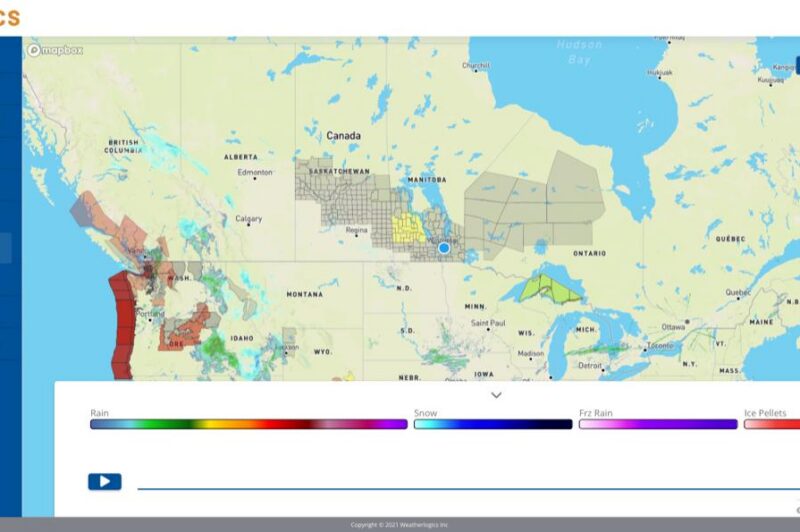 Road conditions forecast targets safety, on-time delivery article image