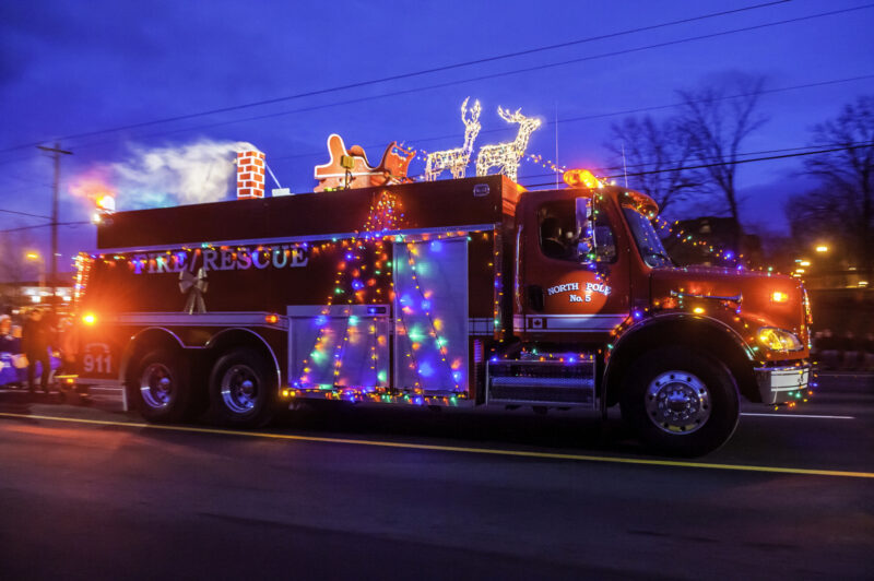 Christmas truck