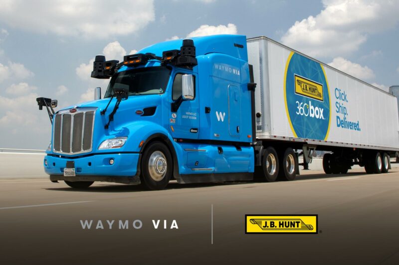 JB Hunt autonomous truck