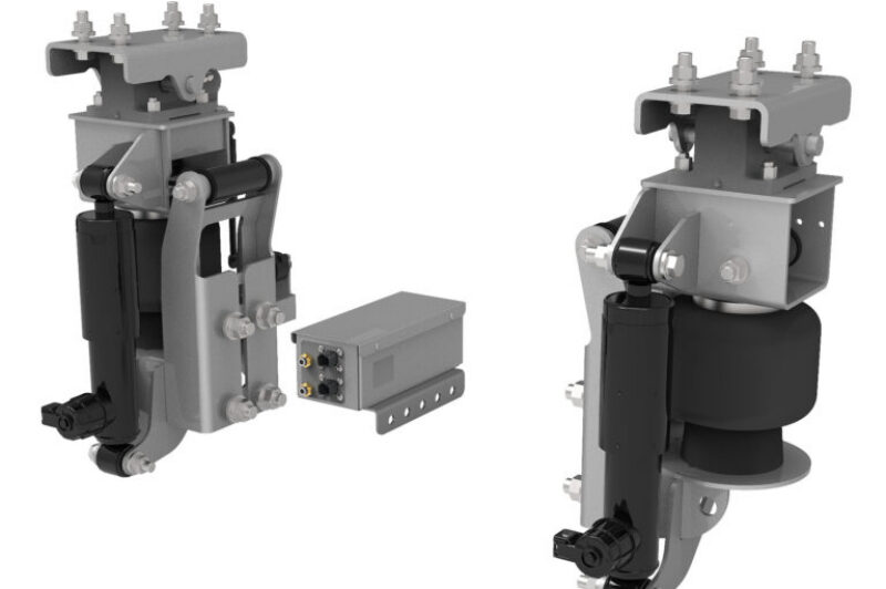 Electric terminal tractor gets smart suspension article image